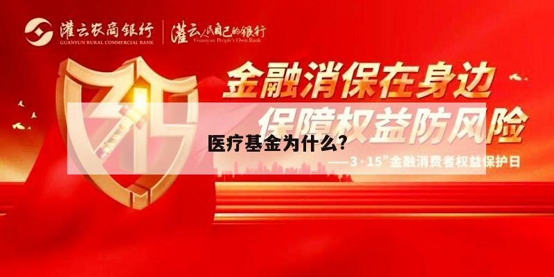 医疗基金为什么?