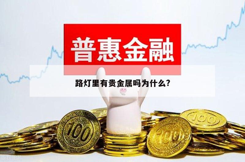 路灯里有贵金属吗为什么?