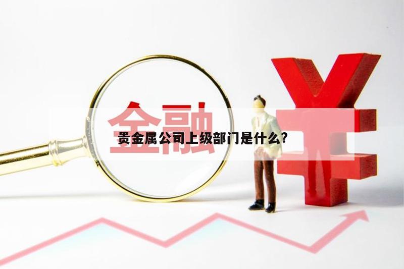 贵金属公司上级部门是什么?